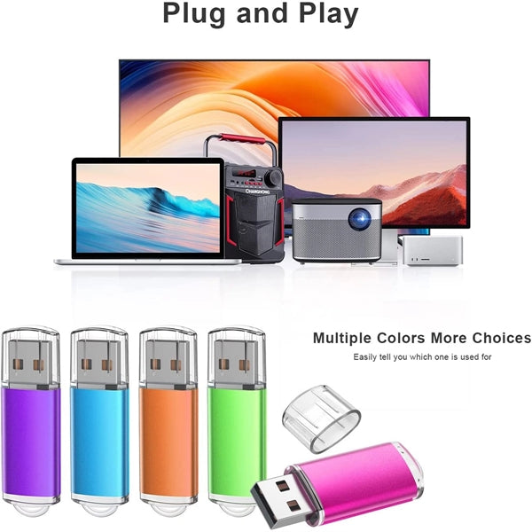 4G USB Memory Sticks Flash Drives Easy-Storage U Disk