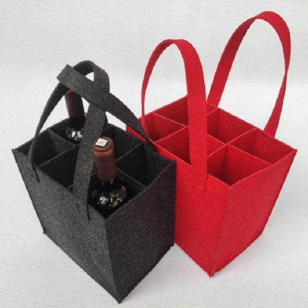 Felt wine bag