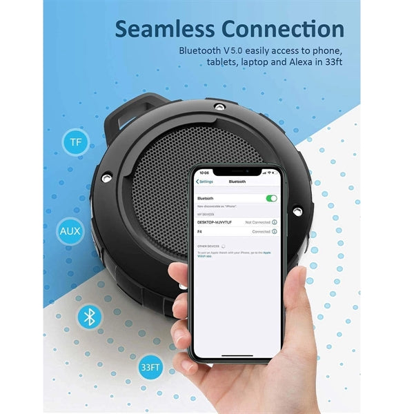 Portable Outdoor Mini Shower Waterproof Bluetooth Speaker