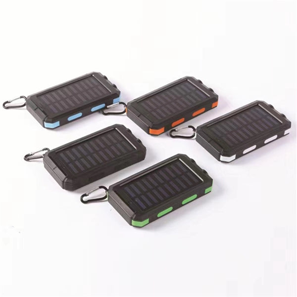 Solar Power Bank with Compass
