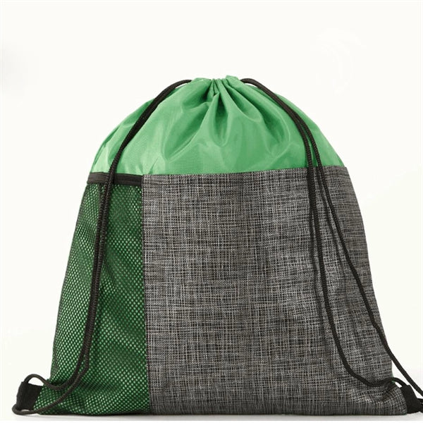 Etched Pocket Drawstring Sportpack
