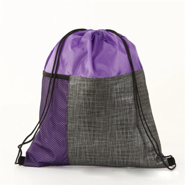 Etched Pocket Drawstring Sportpack