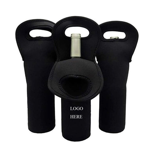 Portable Neoprene Single Wine Bottle Holder