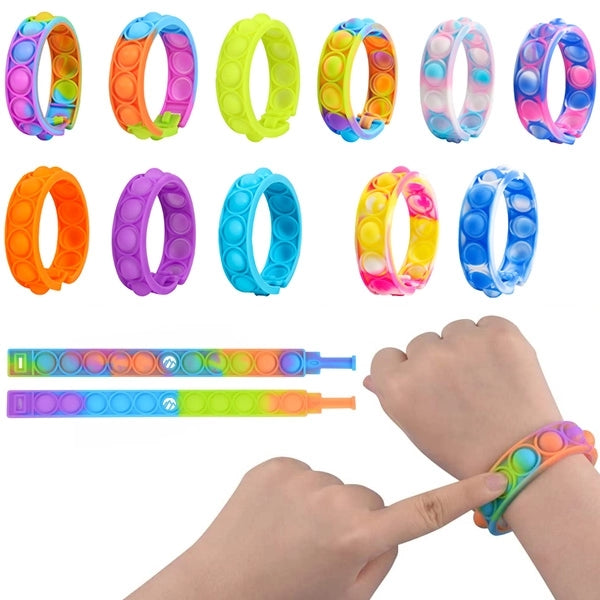 Push Pop Fidget Stress Reliever Bracelets