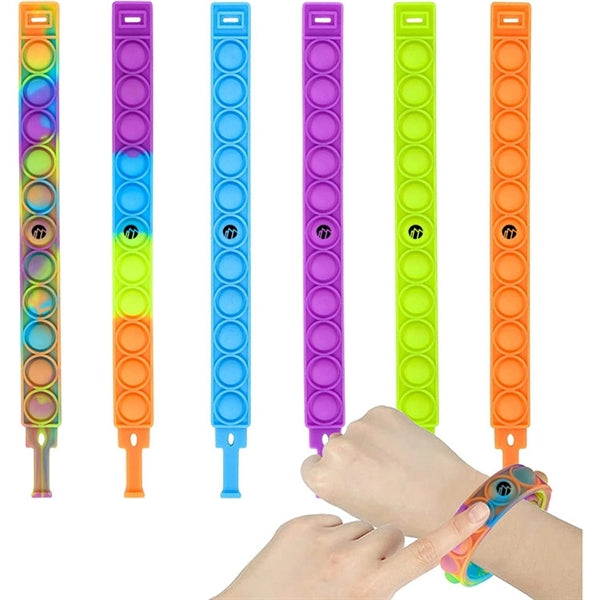 Push Pop Fidget Stress Reliever Bracelets