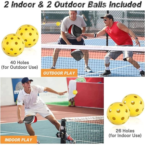 Pickleball Paddle and Ball Set Custom
