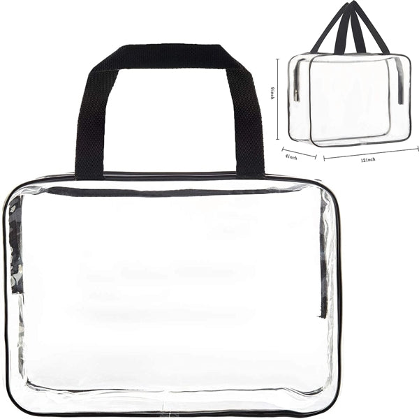 Large Clear Makeup Cosmetic Toiletry Organizer Bag