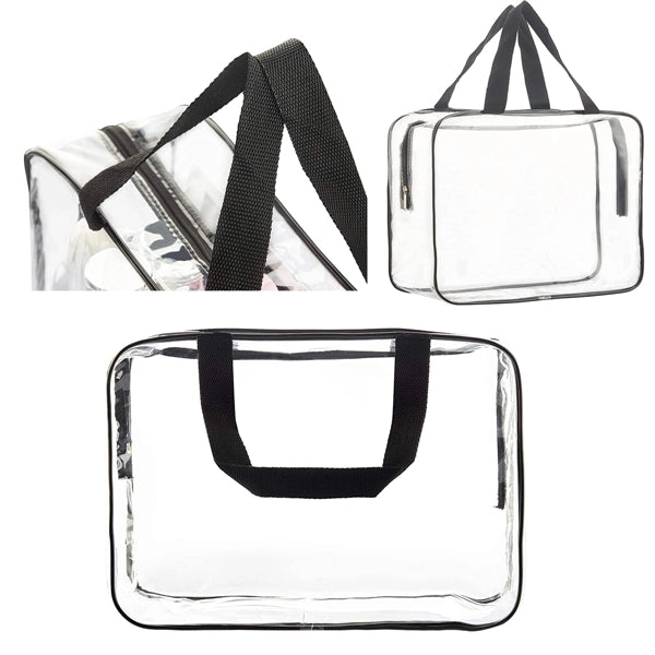 Large Clear Makeup Cosmetic Toiletry Organizer Bag