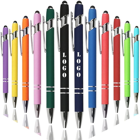 Soft Touch Click Metal Pen