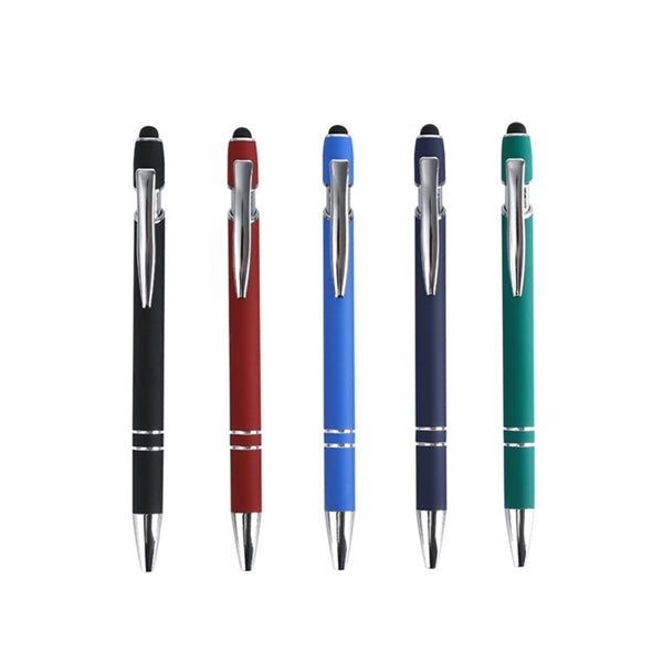 Soft Touch Click Metal Pen