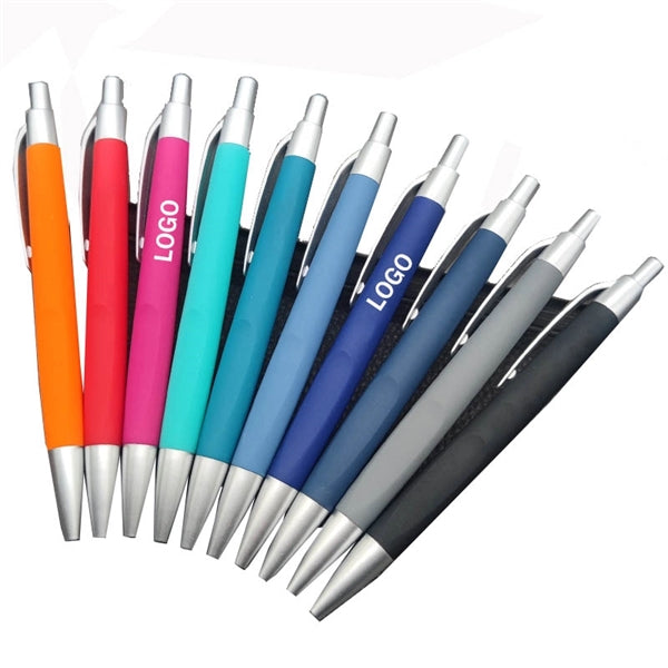 Advertising Printing Logo 1.0mm Color Click Ballpoint Pen