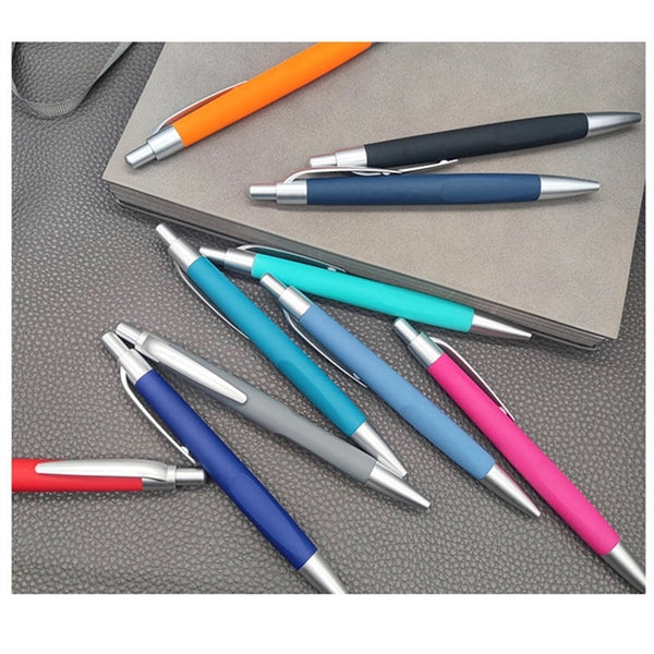 Advertising Printing Logo 1.0mm Color Click Ballpoint Pen