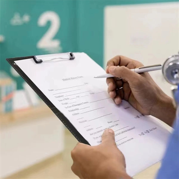 Folding Clipboard With Elastic Band