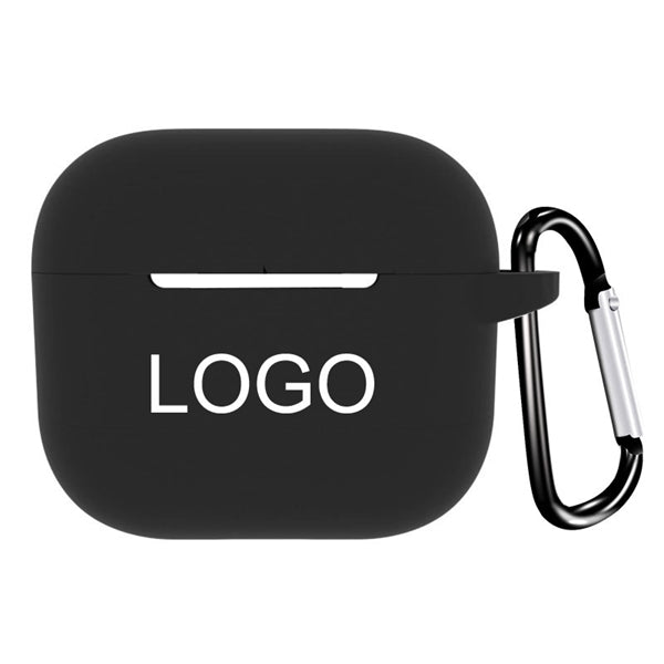 Silicone Apple Earpod 3 Case w/ Carabiner