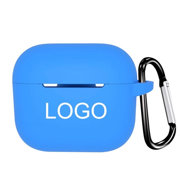 Silicone Apple Earpod 3 Case w/ Carabiner