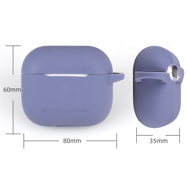 Silicone Apple Earpod 3 Case w/ Carabiner