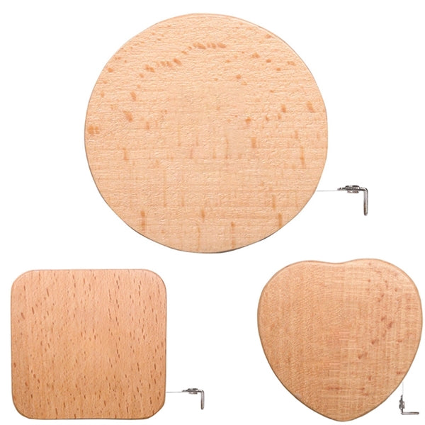 2m/6ft Woodiness Case Multi-Function Tape Measure Key Chain