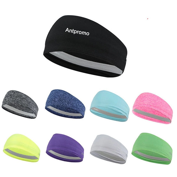 Basketball Sports Sweatband With Patch