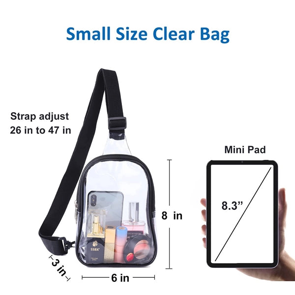 Mini Clear Sling Bag