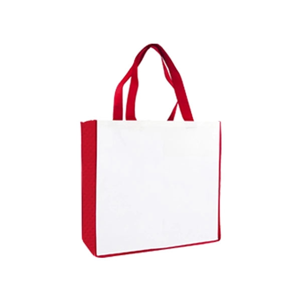 Laminated Non Woven Tote Bag (12" X 16" X 6")