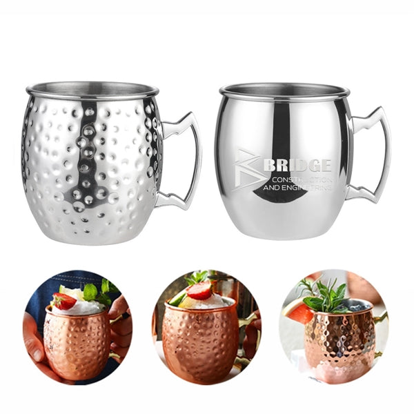 Stainless Steel Copper Plated Moscow Mule Mug