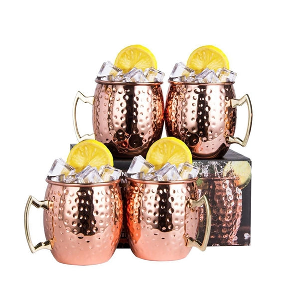 Stainless Steel Copper Plated Moscow Mule Mug
