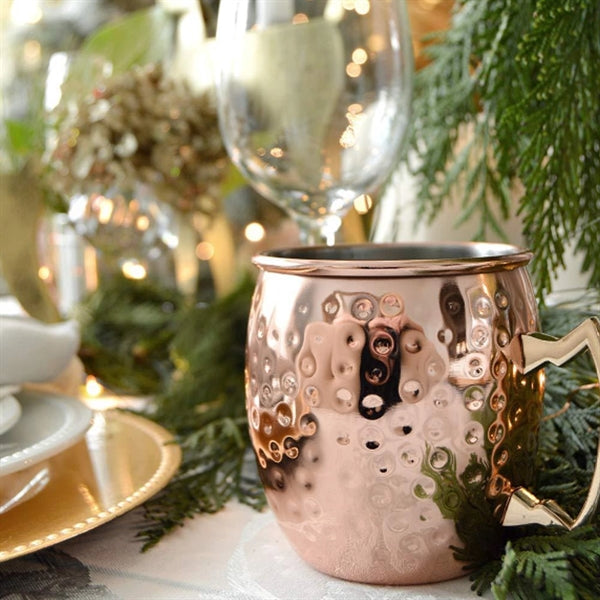 Stainless Steel Copper Plated Moscow Mule Mug