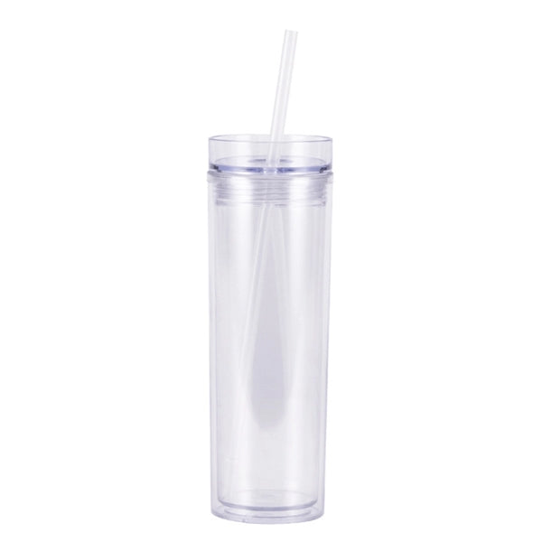 16oz Double Wall Clear Plastic Cup