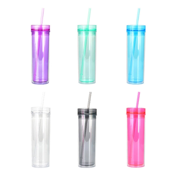 16oz Double Wall Clear Plastic Cup
