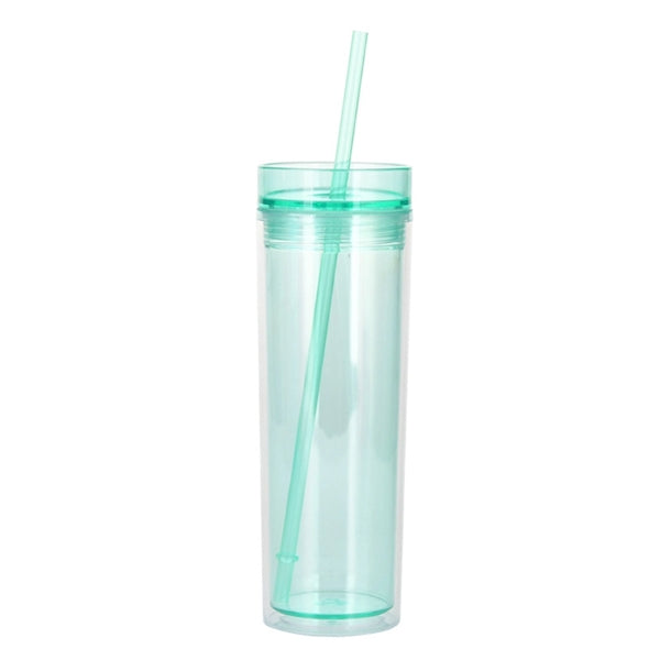 16oz Double Wall Clear Plastic Cup