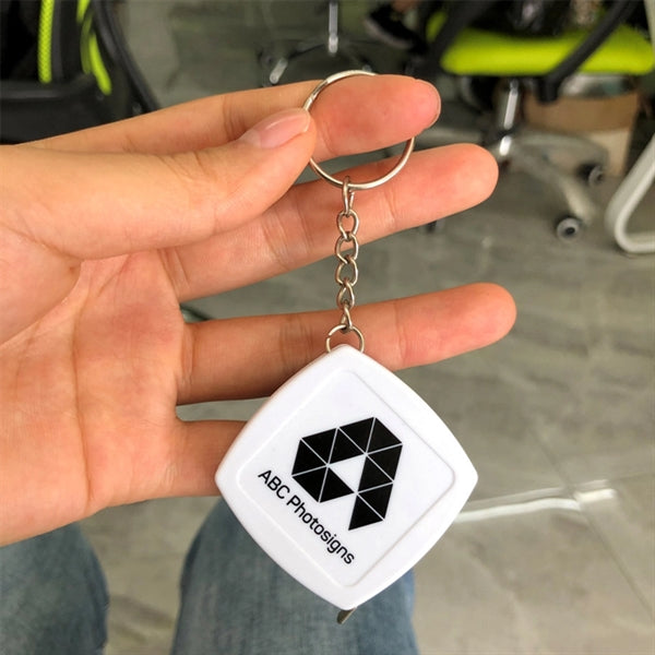 Mini Steel Tape Measure With Keychain