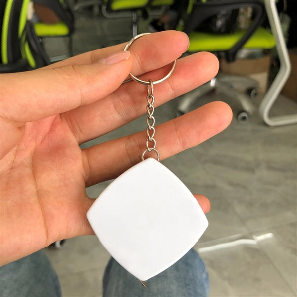 Mini Steel Tape Measure With Keychain