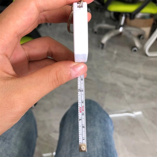 Mini Steel Tape Measure With Keychain
