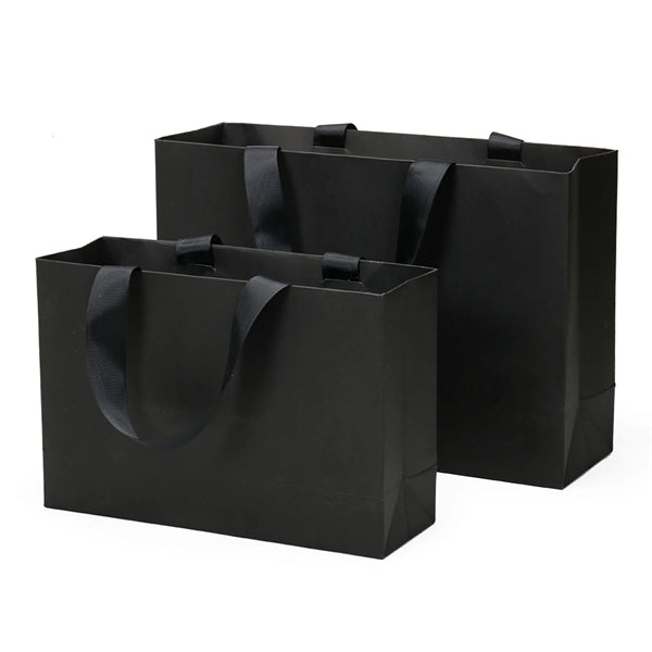 Cardboard Kraft Paper Laminated Shopping Tote Bag