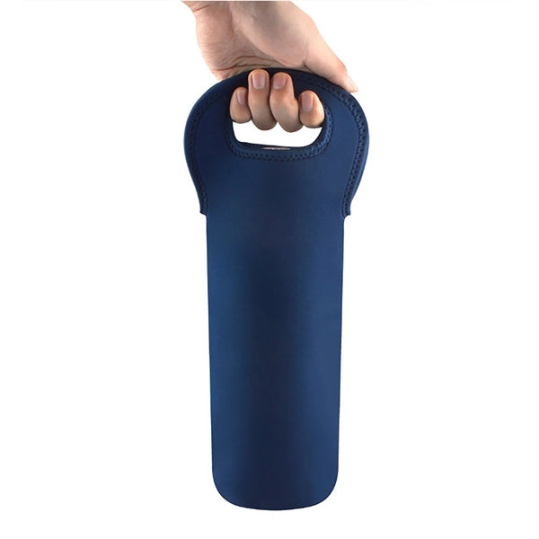 Neoprene Single Wine Bottle Holder Tote Bag