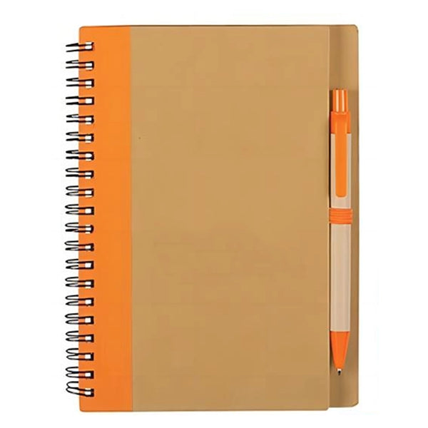 Eco Spiral Notebook w/Pen