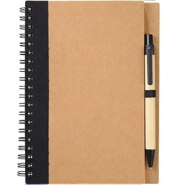 Eco Spiral Notebook w/Pen