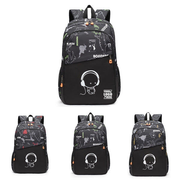 Large Capacity Laptop Luminous School Backpack