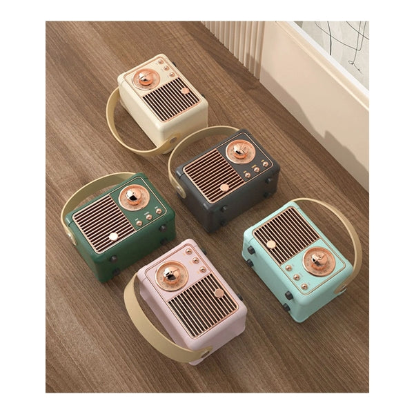 Retro Mini Portable Wireless Bluetooth Speaker