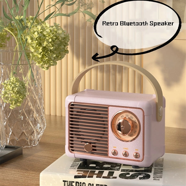Retro Mini Portable Wireless Bluetooth Speaker