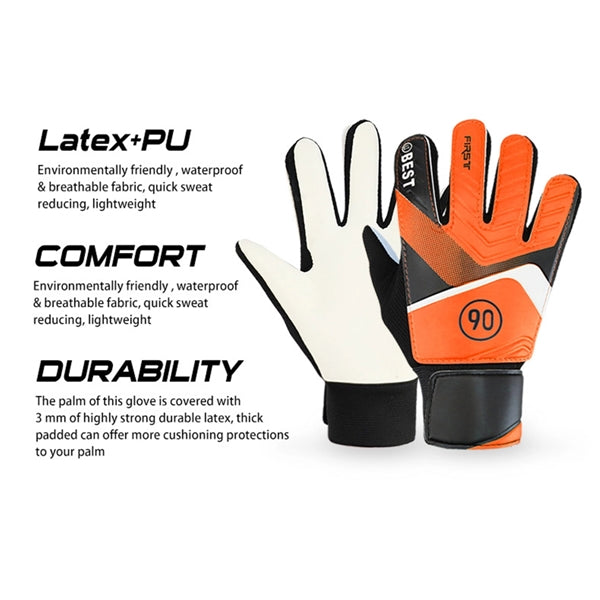 Sports Soccer Goalkeeper Football Gloves for Kids