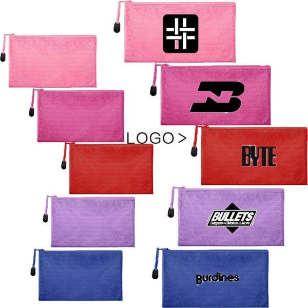 Waterproof Zipper Pen Pencil File Document Bag Pouch