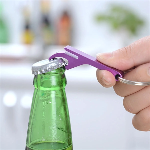 Pocket Metal Bottle Opener Keychain Beer Accessories