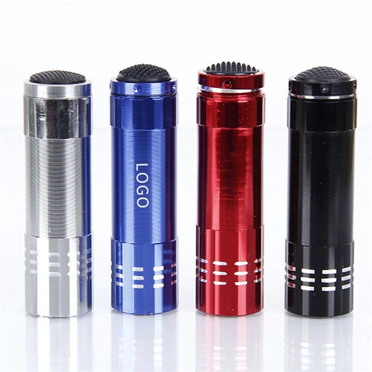 Small Mini Aluminum LED Flashlights with Lanyard
