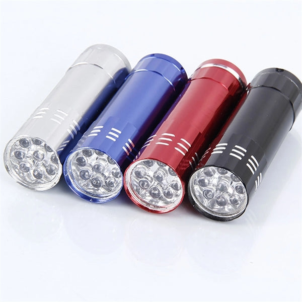 Small Mini Aluminum LED Flashlights with Lanyard