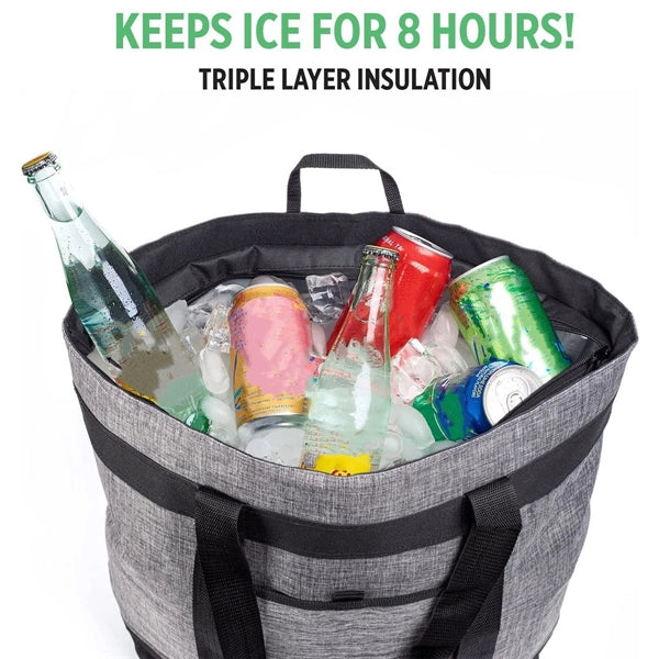 Insulated Cooler Bag for Travel Beach Sports