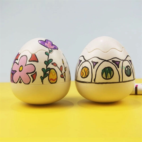 Easter Hand Drawn Eggs & Water Toy