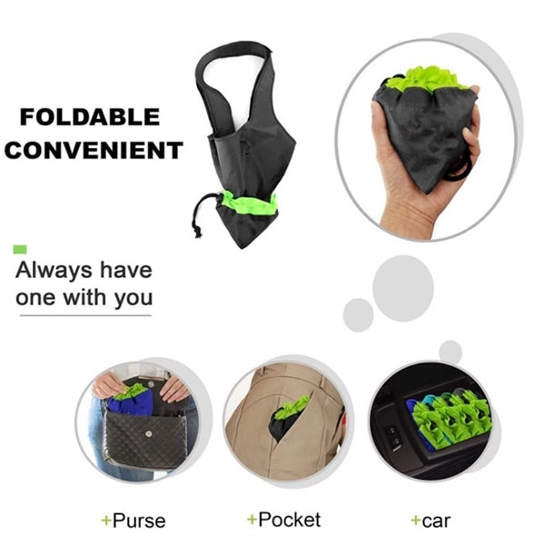 190T Folding Grocery Tote Bag