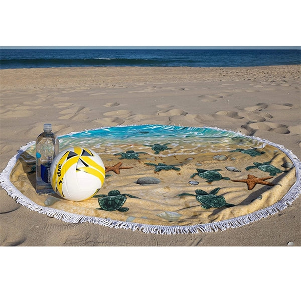 Promo Round Beach Towel