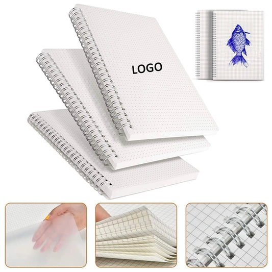 A5 Clear Cover Spiral Notebook